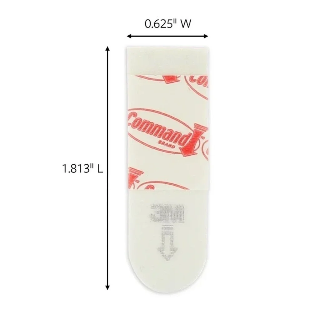 6 Pack Command Poster Strips damage Free Hanging Hold Strongly Removes Cleanly3M